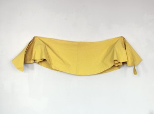 Banana Structure Two, Dyed Canvas, 52 x 15 x 5, 2012